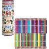 Piece&Love: Double-Sided Colored Pencils - Flora's - 25pc Set - Arts & Crafts - 7 - thumbnail