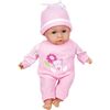 Lissi Dolls 13 Inch Talking Baby w/ Feeding Accessories, Pink - Dolls - 3