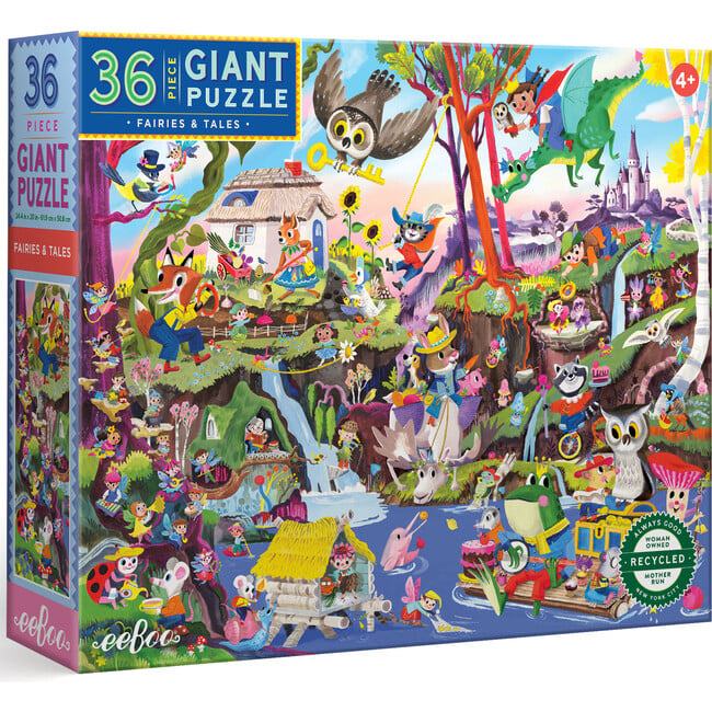 Giant Puzzle: Fairies & Tales - 36 pc