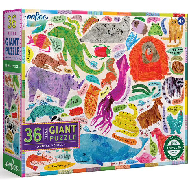Giant Puzzle: Animal Voices