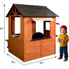 Easy Playhouse: Big Outdoor Wooden Playhouse - Playhouses - 2