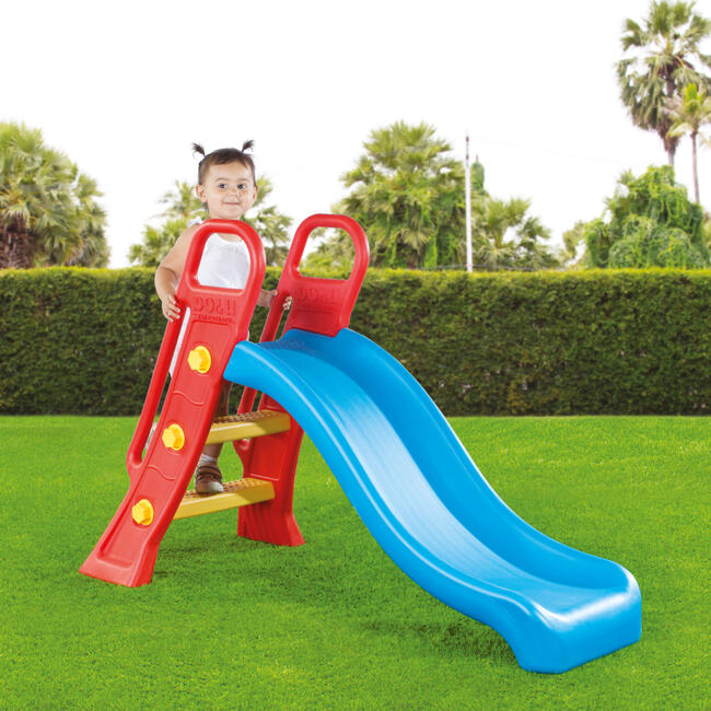 Plastic Indoor/Outdoor Junior Slide for Kids 36" x 53" 24" - Outdoor Games - 2