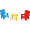 Childrens Plastic Table And Chairs Set - Outdoor Games - 1 - thumbnail