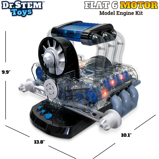Dr. STEM: Flat 6 Motor - STEM Toys - 2