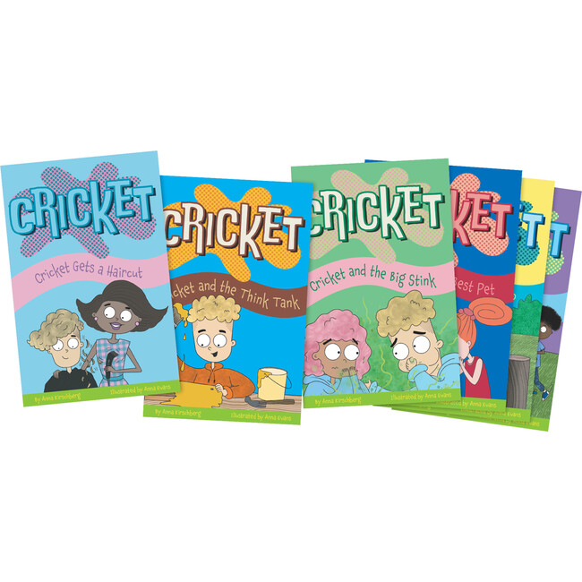 Cricket the Kid Decodable Chapter Books, Boxed Set - Books - 1