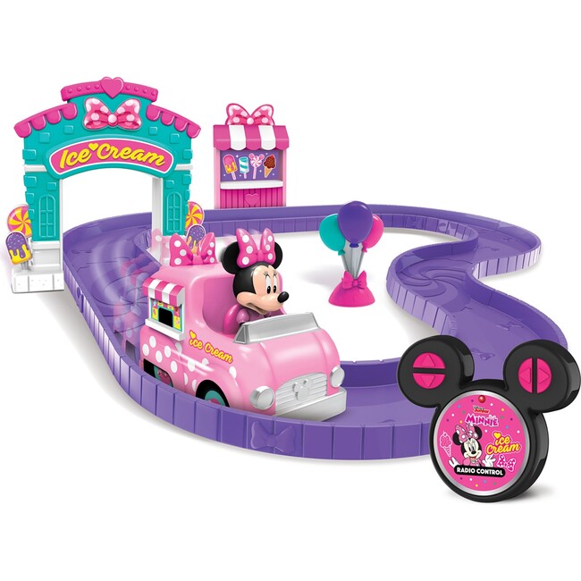 Disney Junior: RC Track Set - Minnie's Ice Cream Shop - Remote Control - 3