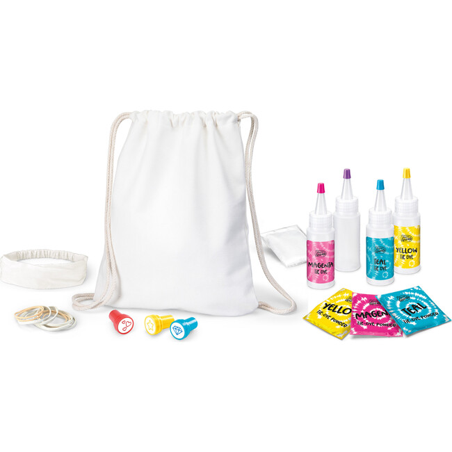 Shimmer ‘n Sparkle: Tie Dye Fashion Tote & Headband Craft Kit