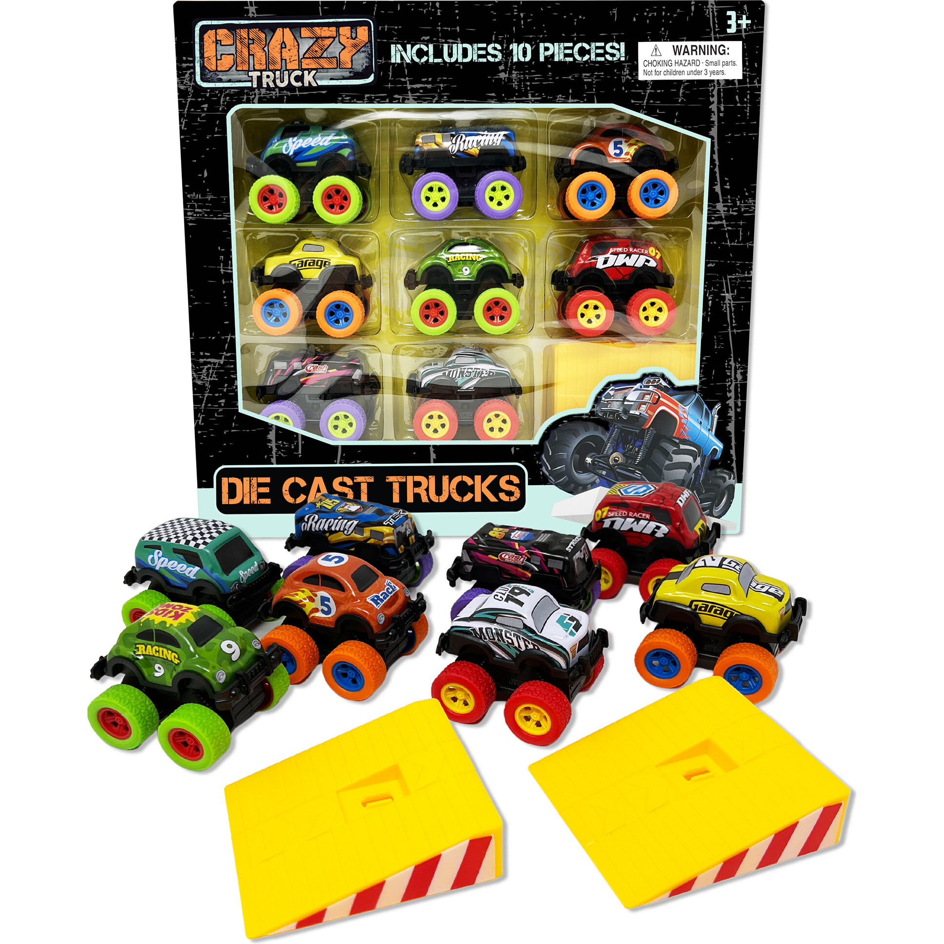 Crazy Truck: Die Cast Trucks - Play Kits - 1
