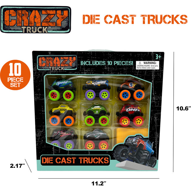 Crazy Truck: Die Cast Trucks - Play Kits - 2