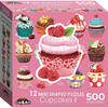 RoseArt: Mini-Shaped: Cupcakes II - 500 Piece Puzzle - Puzzles - 1 - thumbnail