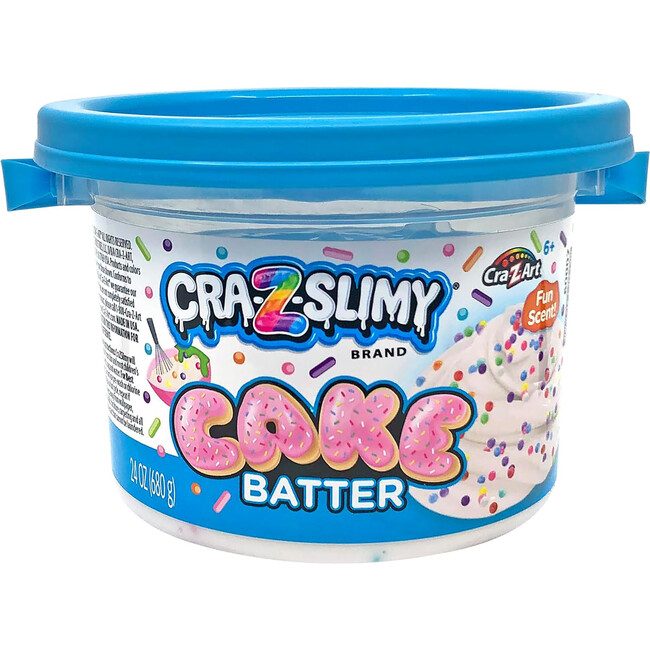 Cra-Z-Slimy: Cake Batter Slime - 24oz
