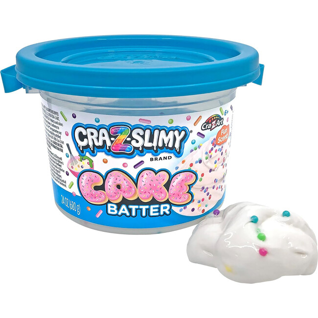 Cra-Z-Slimy: Cake Batter Slime - 24oz - Arts & Crafts - 2