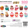 RoseArt: Mini-Shaped: Cupcakes II - 500 Piece Puzzle - Puzzles - 3