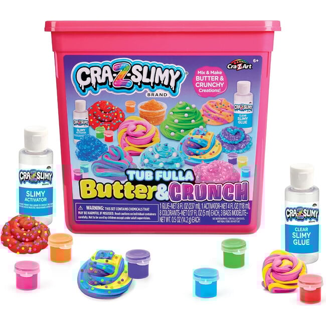 Cra-Z Slimy: Tub Fulla Butter & Crunch