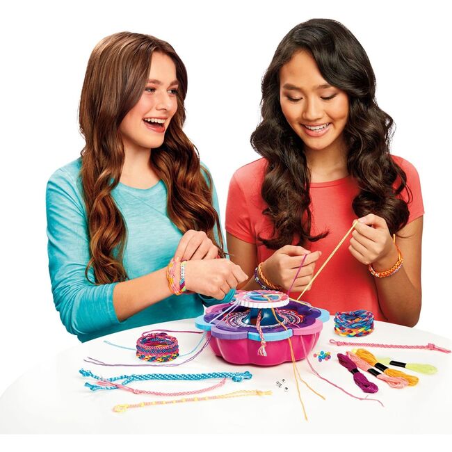 Shimmer 'N Sparkle: 6-in-1 Ultimate Friendship Bracelet Studio - Arts & Crafts - 4