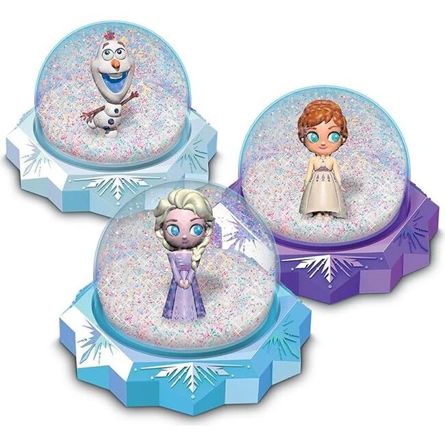 Disney Frozen II Make Your Own Glitter Snow Globes - Activities - 1
