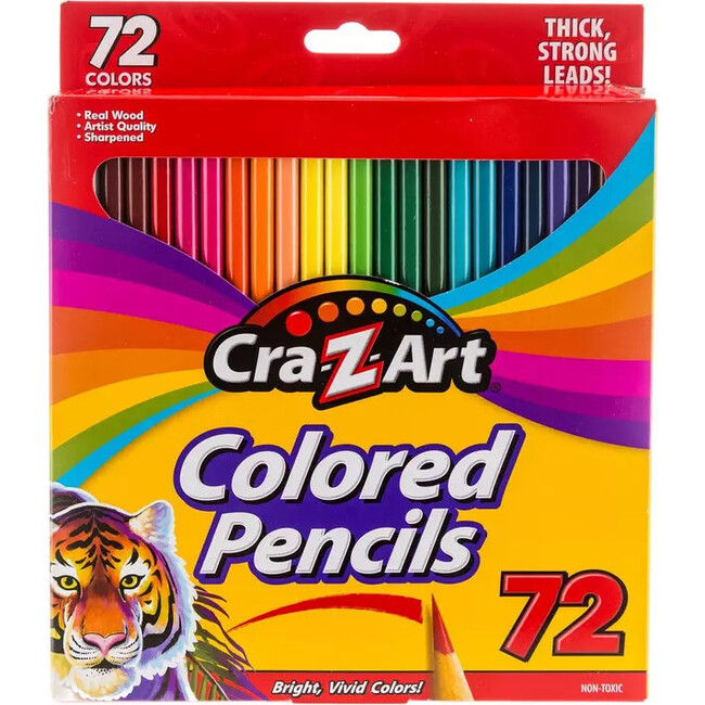 72 Count Colored Pencils - Art Supplies - 1