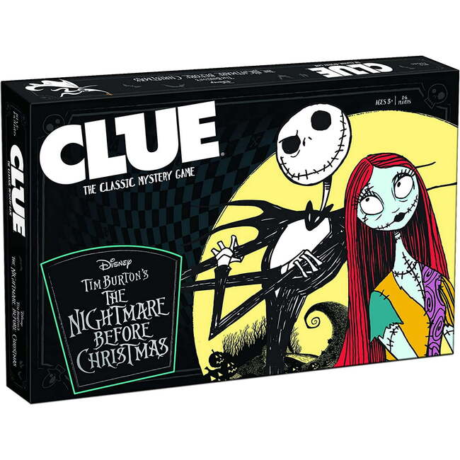 CLUE: The Nightmare Before Christmas - Collectible Edition Board Game - Games - 1