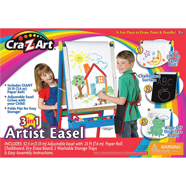 3-In-1 Artist Easel - Arts & Crafts - 2