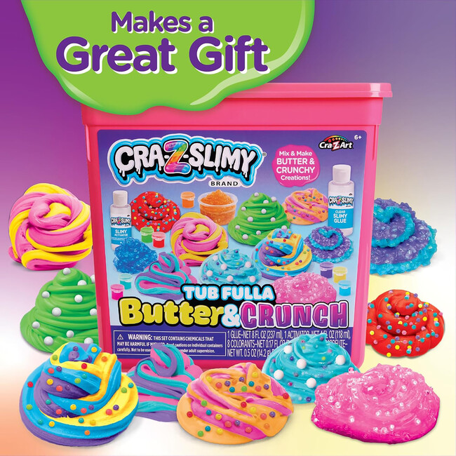 Cra-Z Slimy: Tub Fulla Butter & Crunch - Arts & Crafts - 4