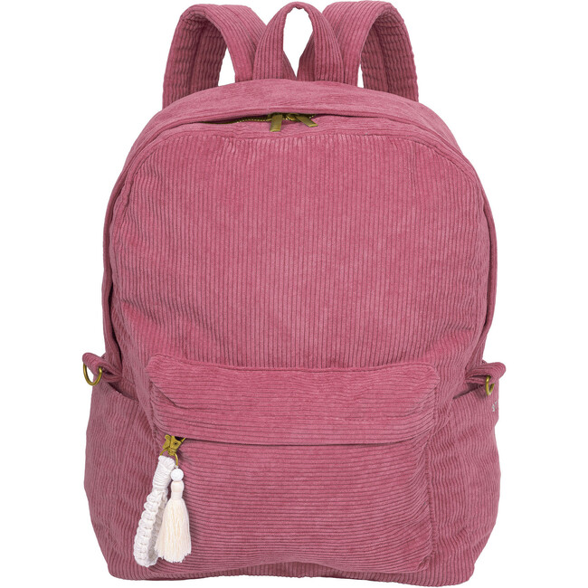 Style.Lab: Billie Corduroy Backpack - Rose Pink