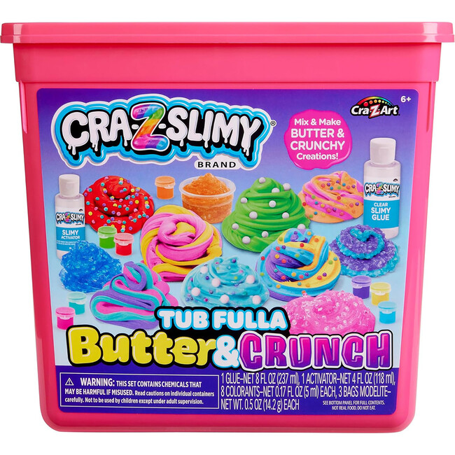 Cra-Z Slimy: Tub Fulla Butter & Crunch - Arts & Crafts - 5