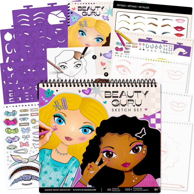 Sketch Portfolio Set: Beauty Guru Makup Artist