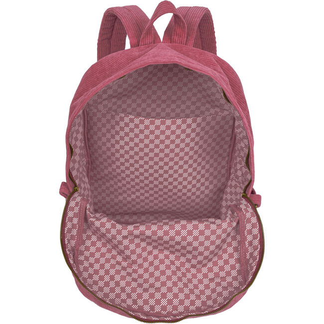 Style.Lab: Billie Corduroy Backpack - Rose Pink - Costume Accessories - 3