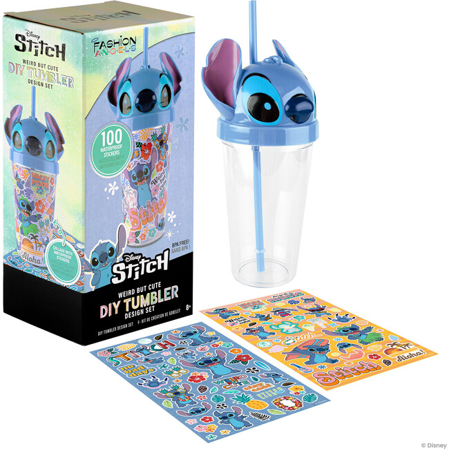 Disney Stitch: Diy Tumbler Design Kit
