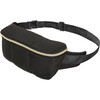 Style.Lab: Bekah Puffer Crossbody Backpack Belt Set - Black - Costume Accessories - 6