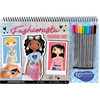 Sketch Portfolio & Markers Set: Fashionista - Arts & Crafts - 2 - thumbnail