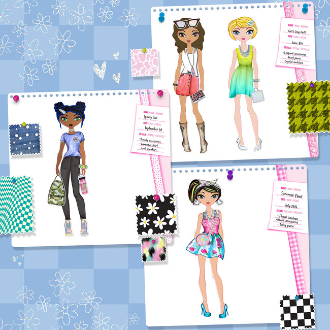 Sketch Portfolio & Markers Set: Fashionista - Arts & Crafts - 4