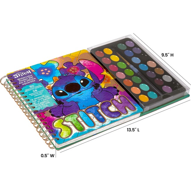 Disney Stitch: Watercolor Poster Set - Arts & Crafts - 6