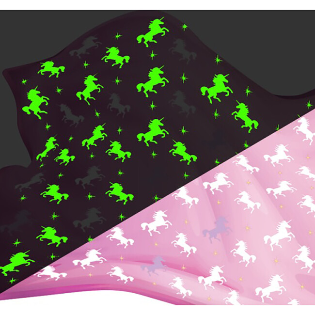 Buddy & Barney: Glow-In-The-Dark Unicorn Blanket - Developmental Toys - 2