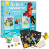 Little Yellow Bicycle: 5-In-1 Dino Craft Kit - Multi-Project Dinosaur-Themed DIY Craft Set - Arts & Crafts - 2