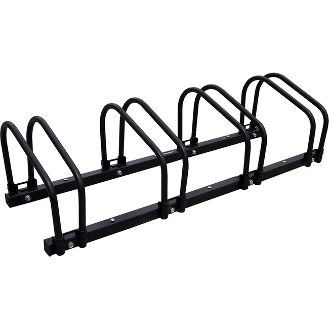 Bicycle Floor Parking Rack Stand for 4 Bicycles - Balance Boards - 1