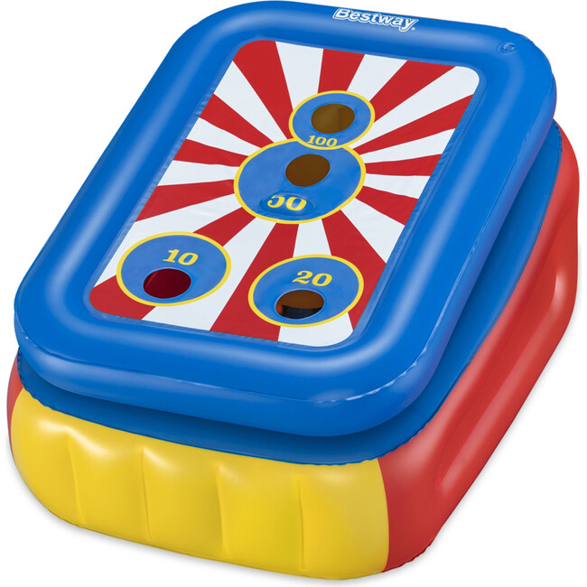 Bestway Flip 'n Toss Multi-Use Ball Pit W/ 25 Play Balls - Pool Toys - 1