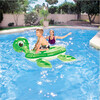 55" Turtle Ride On- Inflatable Pool Float - Pool Floats - 2