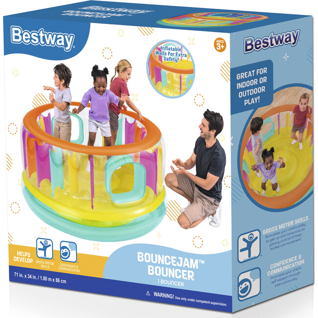 Bestway BounceJam Bouncer (Outdoor & Indoor Play) - Pool Toys - 5