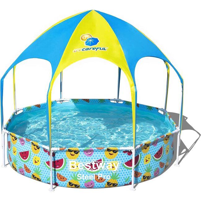 H2OGO!Splash-In-Shade Play Pool - 8' x 20" - Kiddie Pools - 1