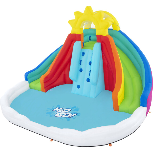 H20GO Let It Rain Mega Water Park with Extra Large Splash Pool - Water Toys - 1