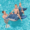 6'4" x 48" Whaletastic Wonders Inflatable Ride On Water Float - Pool Floats - 2