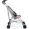 Doll Umbrella Stroller in Grey - Doll Accessories - 1 - thumbnail