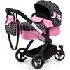Bayer Design Dolls: Xeo Mega 10 Piece Set - Black, Pink, Hearts - Doll Accessories - 1 - thumbnail