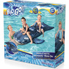 6'4" x 48" Whaletastic Wonders Inflatable Ride On Water Float - Pool Floats - 7