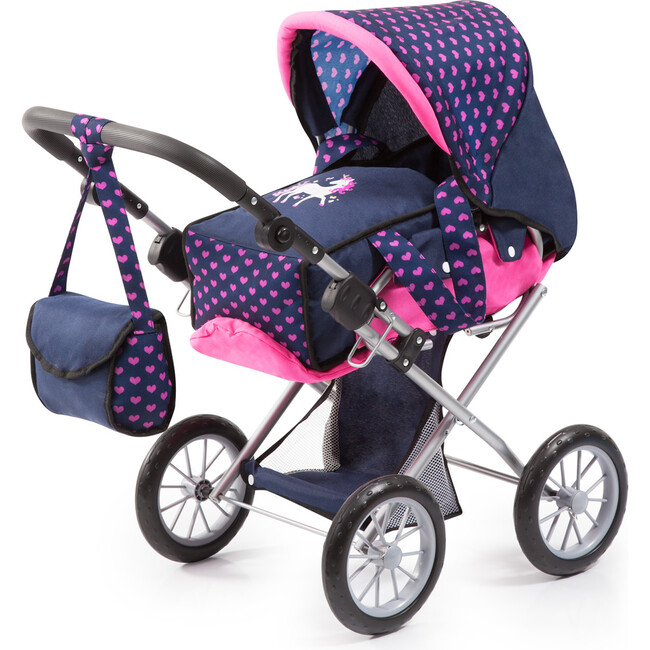 Baby Doll City Star Pram in Polka Dots