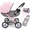 4-in-1 Toy Baby Doll Pram Stroller Cosy Set - Doll Accessories - 1 - thumbnail