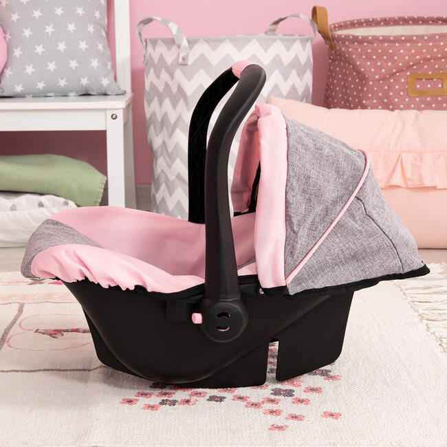 Baby Doll Deluxe Car Seat W/ Canopy - Doll Accessories - 3