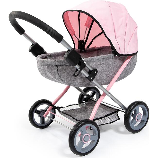 4-in-1 Toy Baby Doll Pram Stroller Cosy Set - Doll Accessories - 6