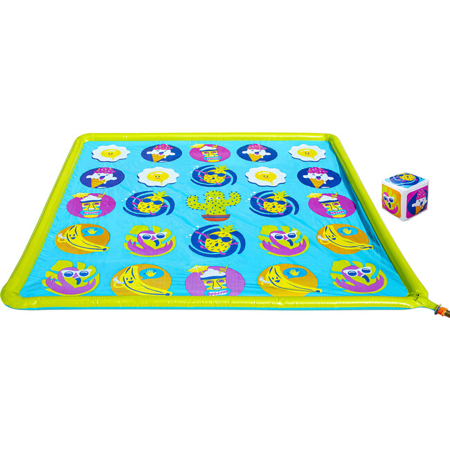 Playmat & Twist 'N Turn Challenge Sprinkler Game - Water Toys - 1